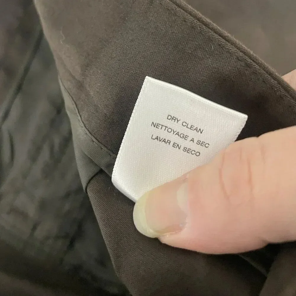 Michael Kors Women Pants 10P Brown Wellesley Ankle Fit Low Rise Straight Leg NWT